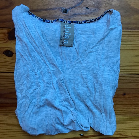Anthro Dolan Left Coast Collection Grey Top, EUC S - Picture 11 of 11